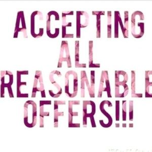 📣📣📣REASONABLE OFFERS ACCEPTED